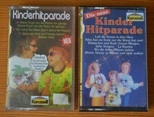 Musikkassette KINDER-HITPARADE + Die neue Kinderhitparade (Karussell) MC Cover