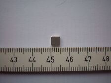E17 / 10 Quardermagnete starke Magnete 5 x 5 x  2 mm