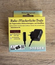 STEGER Ruhe Flackerlicht Trafo
