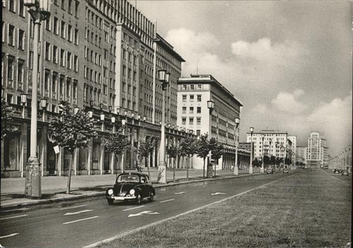 Berlin city stalinallee - ,