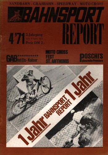 Zeitschrift bahnsport report - zeitschrift,