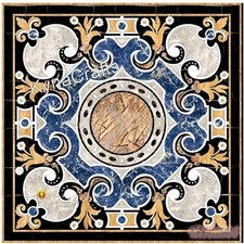 Schwarz Marmor Kaffee Tisch