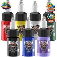 Tattoo Farbe Set 7 Flaschen