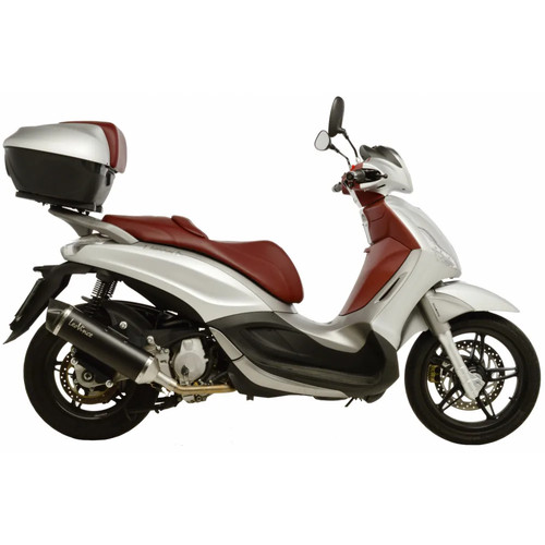 Auspuff leovince nero stahl - auspuff,