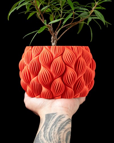 Designer blumentopf druck - designer-blumentopf, 3d-druck