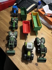 Siku Farmer 1:50 Konvolut Set Traktor Anhänger
