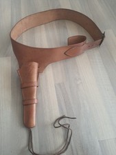 Revolvergürtel Westerngürtel Westernholster Cowboygürtel Leder Revolver Holster
