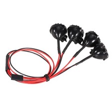 Weiße LED Dachleuchten mit Lampenschirm für 1/10 1/8 HSP HPI RC Crawler Car