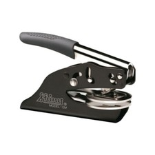 Shiny® Prägepresse Prägezange Ø40mm lasergrav. Druckplatten - Papier bis 160g/m²