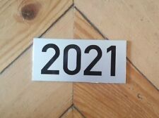 Hausnummer Zahl Schild silber