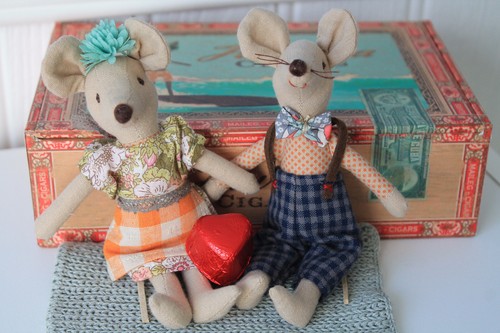 Vintage maileg mama und papa - mama,