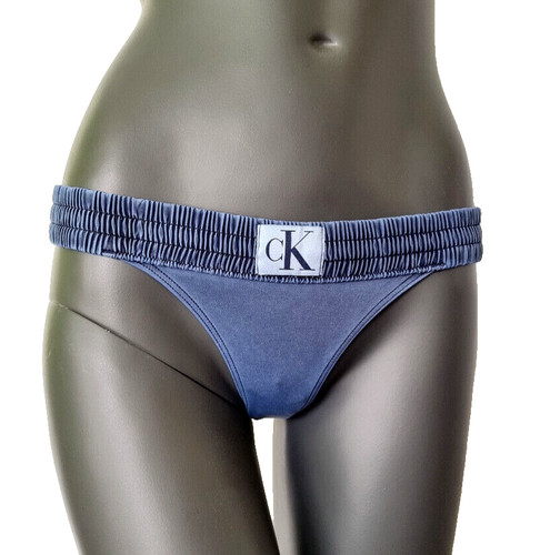 Calvin klein bikinihose blau - calvin,
