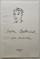 Stephan Balkenhol, acht steindrucke, 1993, Grafik, Lithografie, signiert