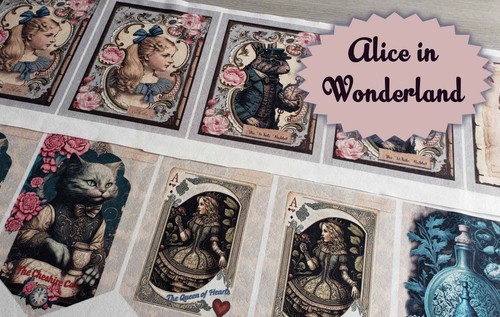 Alice wunderland motiv - im,