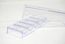 Chiptray Acryl mit Deckel für