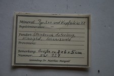 Kabinettstück Chalcopyrit 