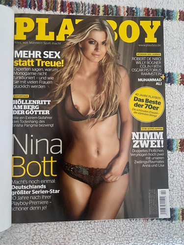 Ein playboy magazin mit - ein,
