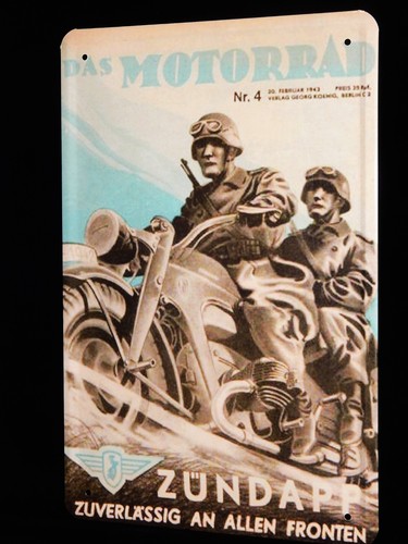 Blechschild wk zündapp - blechschild,
