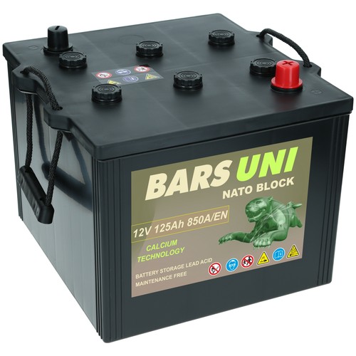 Nato battery 125ah 850a - nato,