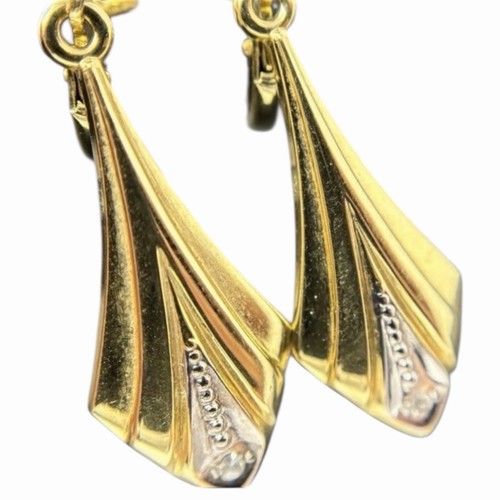 333 gold ohrhänger ohrringe - 333,