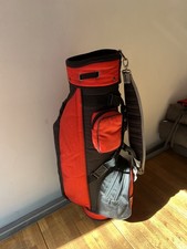 Golfbag  - Schwarz/Rot - Marke