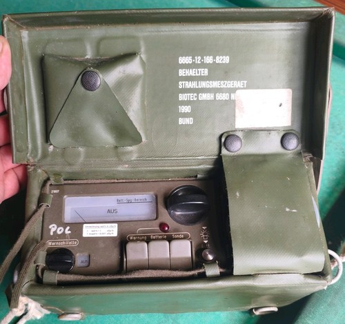 Militär geigerzähler - bw,