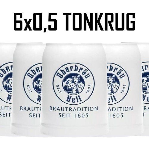 Oberbräu tonkrug 6x0 - oberbräu,