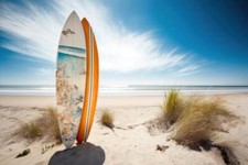 Wandbild: Schönes Surfbrett