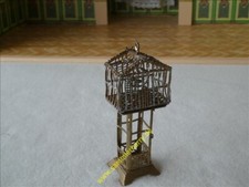 Vogelkäfig mit Beistelltisch