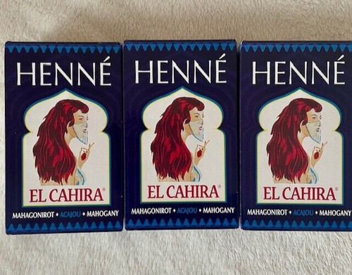 Henna haarfarbe acajou - 3, x