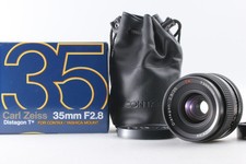Mmj [Mint IN Karton] Contax Carl Zeiss Distagon T 35mm f2.8 Linse C/Y Halterung