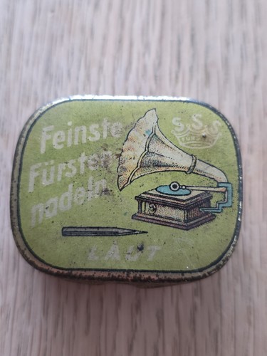 Grammophon nadel dose fürsten - grammophon-nadel-dose,
