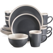 Tafelservice 16-tlg. Steinzeug