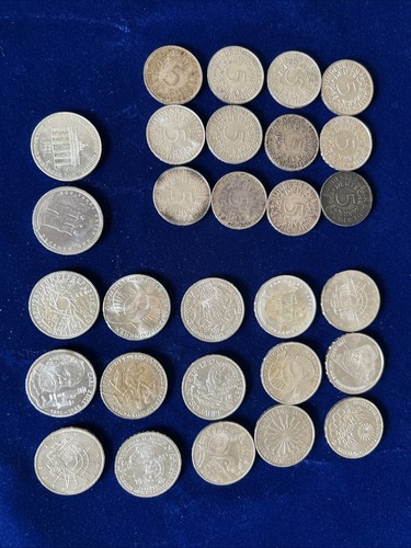 Gedenkmünzen silber ca - dm,