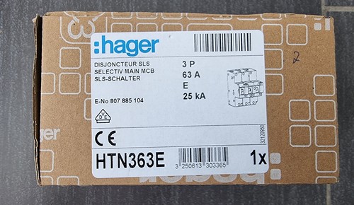 Hager htn363e sls - hager, sls-schalter