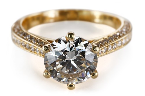 Ring brillanten 5ct - 73,