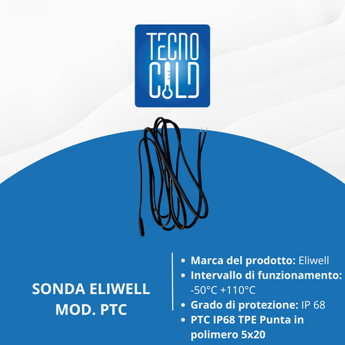 Eliwell ptc temperaturfühler - eliwell,