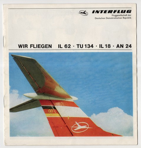 Interflug prospekt wir fliegen - interflug,