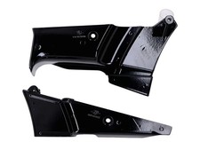 Rahmenabdeckung Satz schwarz