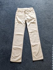 Damen Jeans Hose weiß Gr. W27 L34 - E905 Couture