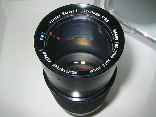 Vivitar series 210mm f3 5 - 1, 70-210mm