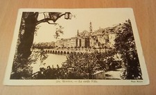 Sehr alte s/w AK Menton La vieille Ville Munier 19 rue Marceau Nice gel 1932 