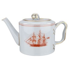 Teekanne Spode Copeland Trade Winds Red - W 128