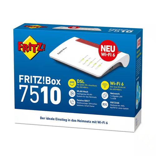 Fritz box 7510 dsl - fritz!box, router