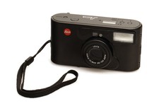 Leica analog Kompaktkamera LEICA C1 mit Vario-Elmar 38-105mm ASPH. Black Edition