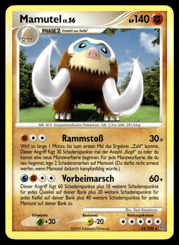 Mamutel pokemon sturmtief - 21,