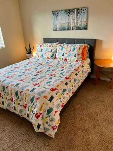 Ikea queen duvet and pillow - ikea, 2