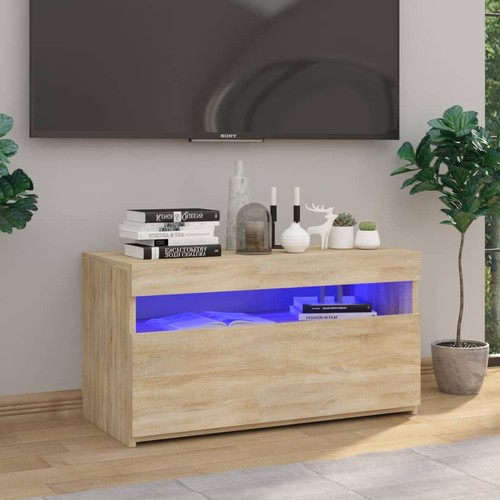 Schrank mit led leuchten - tv-schrank,