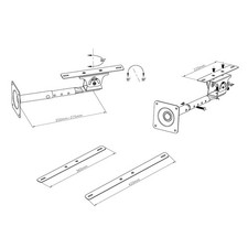 Solarmodul Träger 5W - 30W