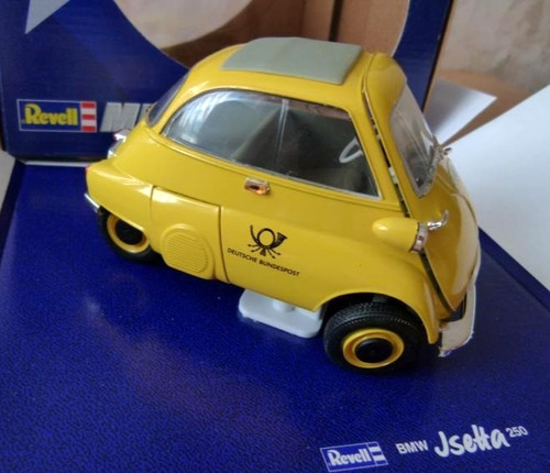 Revell metal bmw isetta - bmw, 250